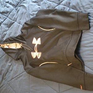 Under Armour black pink camo Realtree hoodie